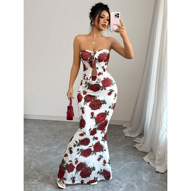 The Celine Column Gown