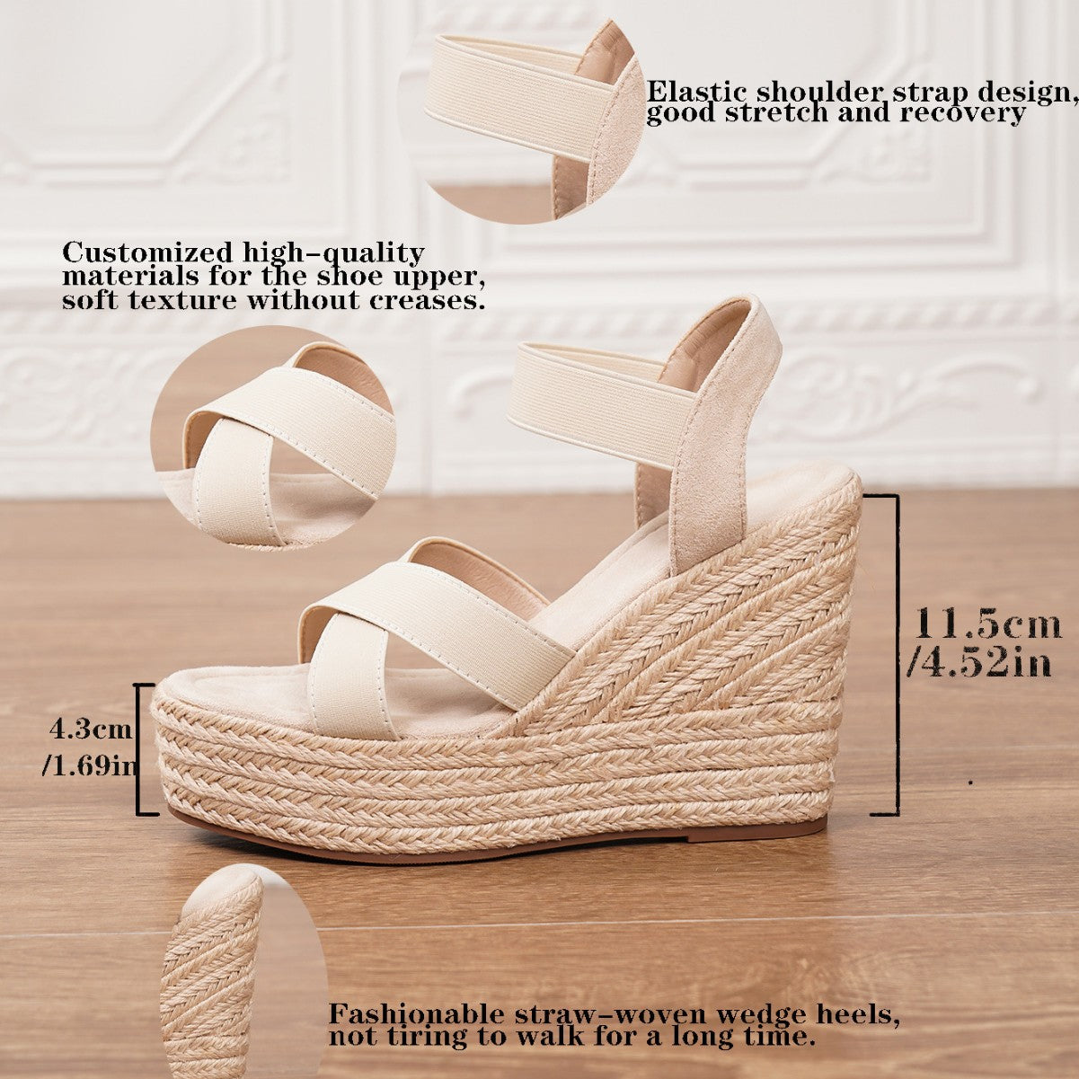 The Capri Platform Wedge