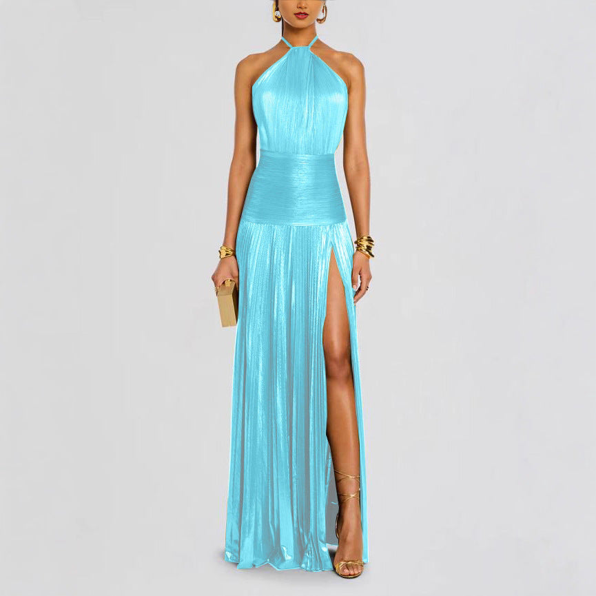 The Horizon Pleated Gown