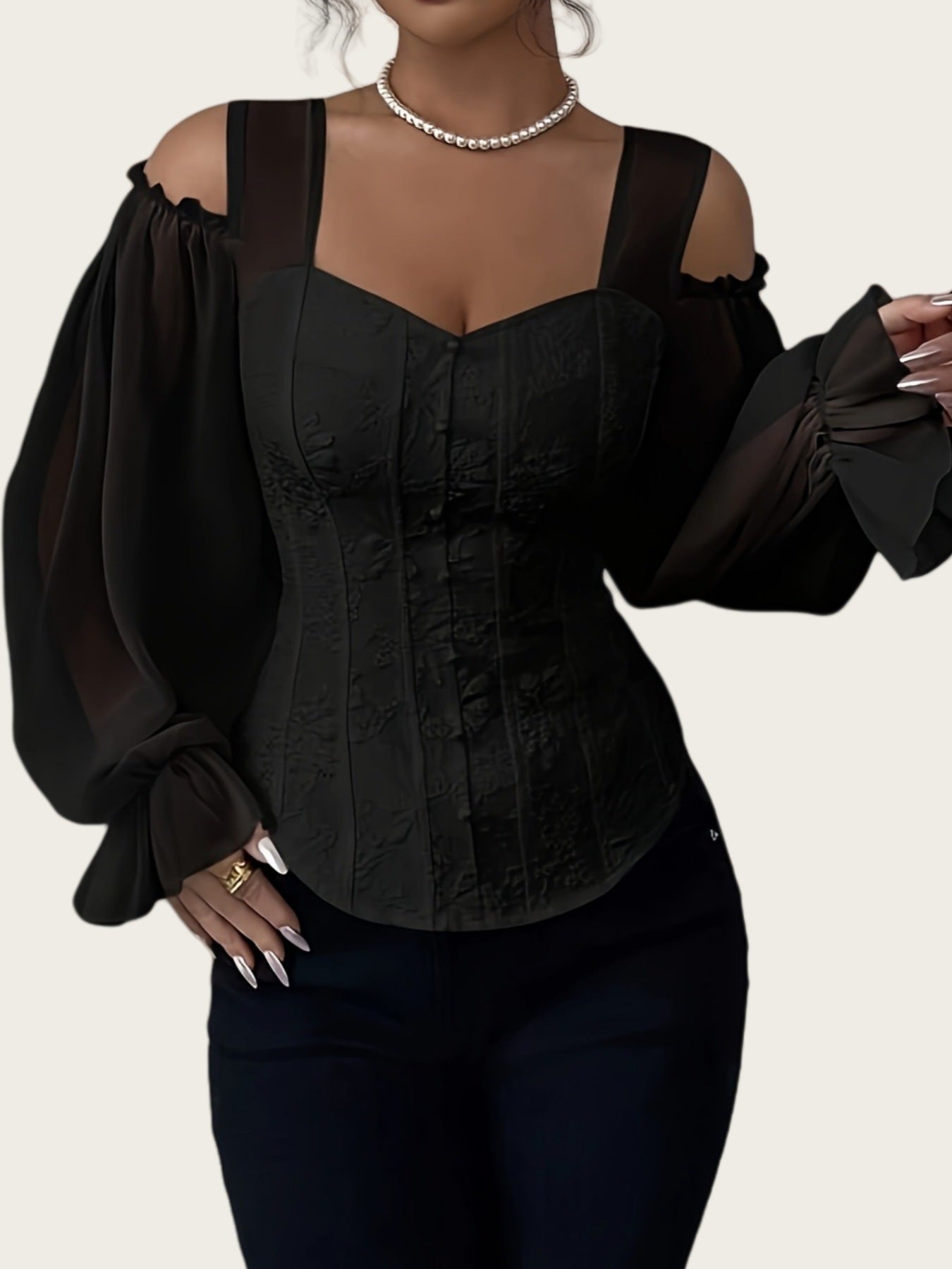 The Atelier Corset Blouse