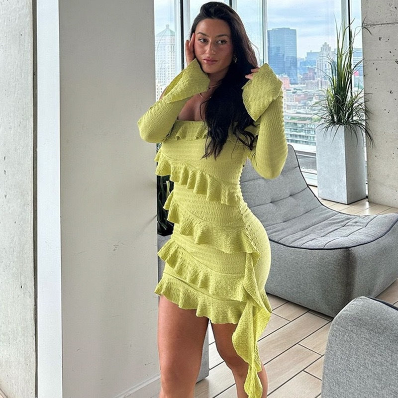 The Vivienne Flounce Mini