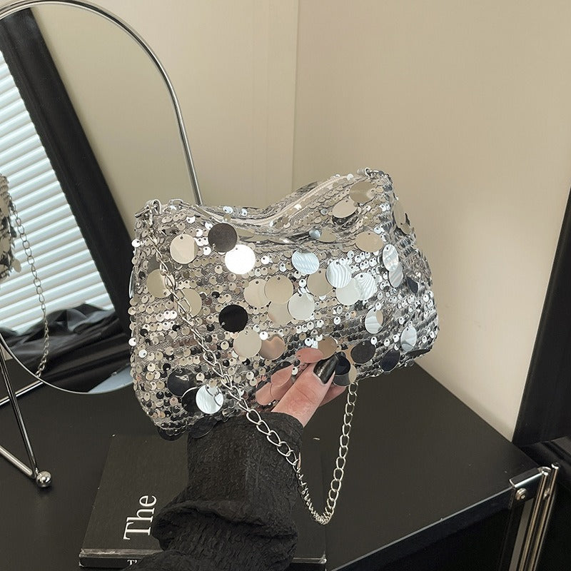 The Vesper Sequin Pochette