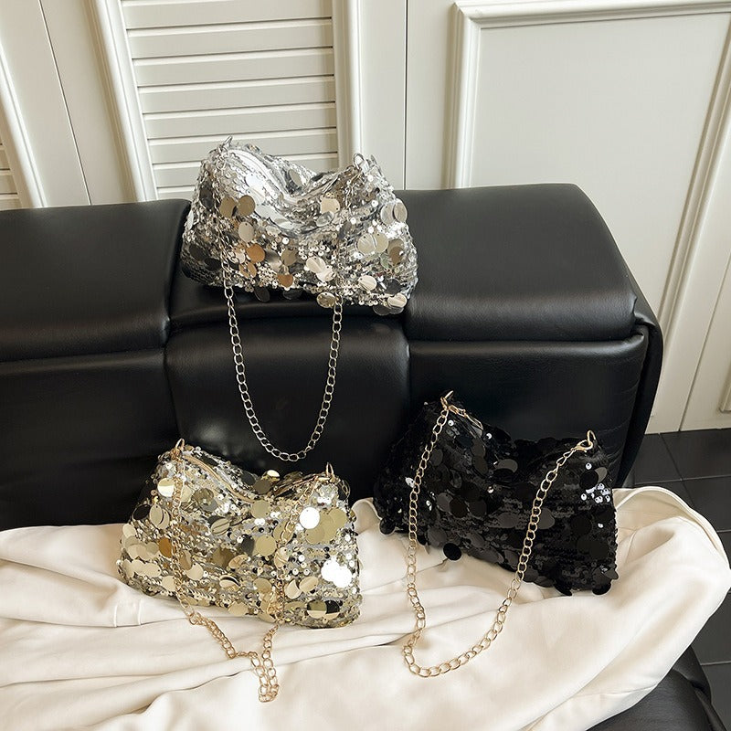 The Vesper Sequin Pochette