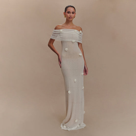 The Riviera Crochet Maxi