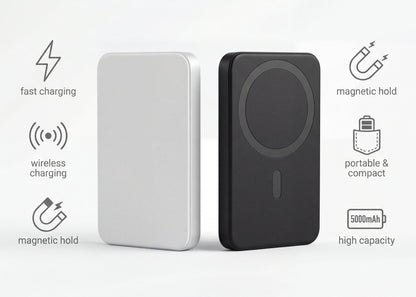 FOLDA Magnetic 5000Mah Magsafe Power Bank
