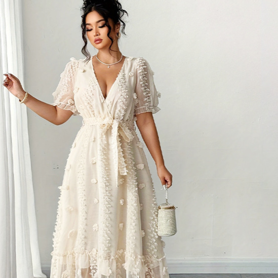 The Seraphina Eyelet Maxi