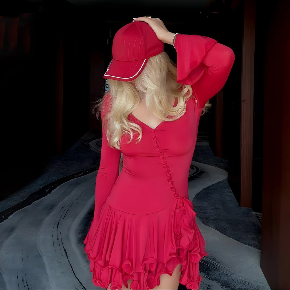 The Vivienne Flounce Mini