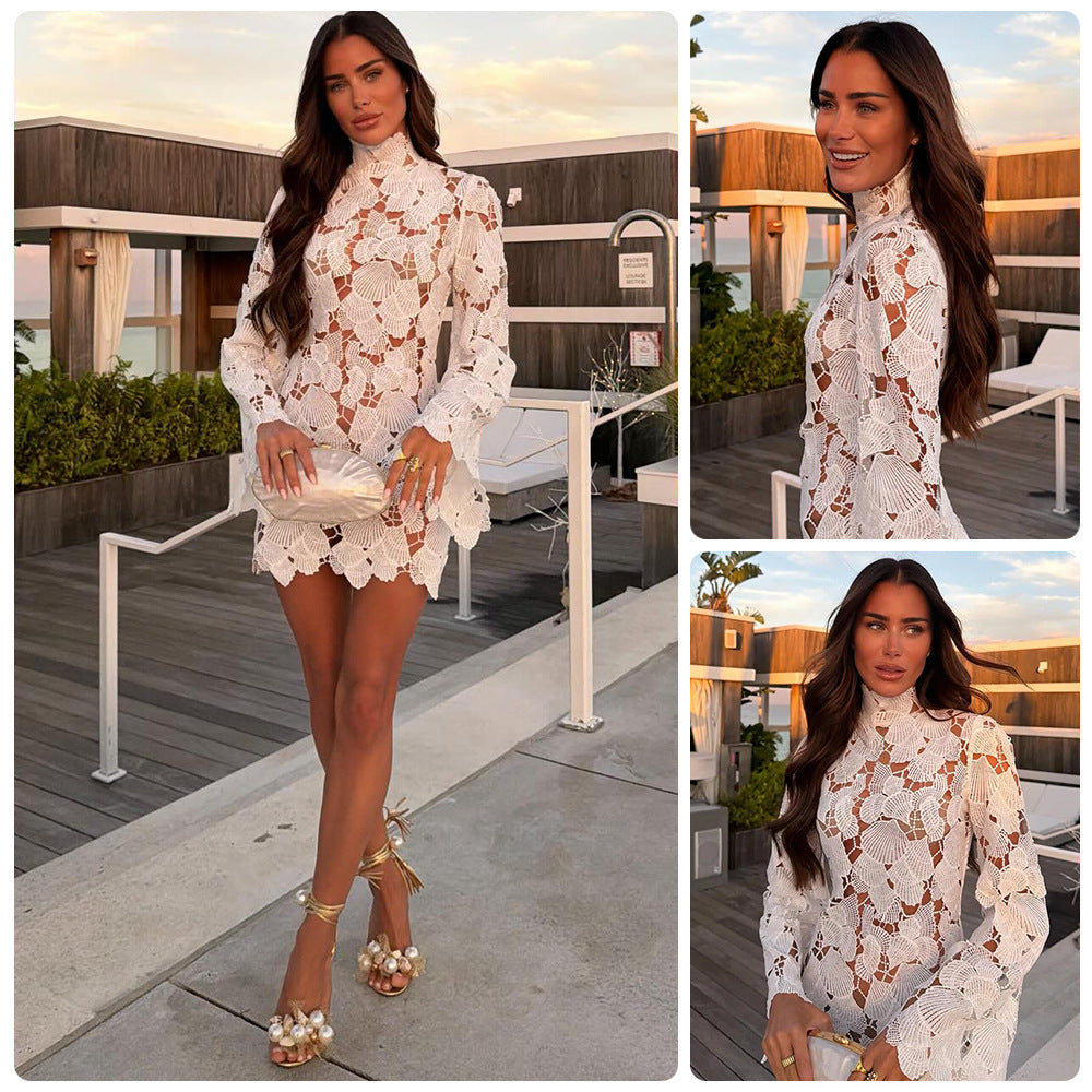 The Seraphina Eyelet Midi