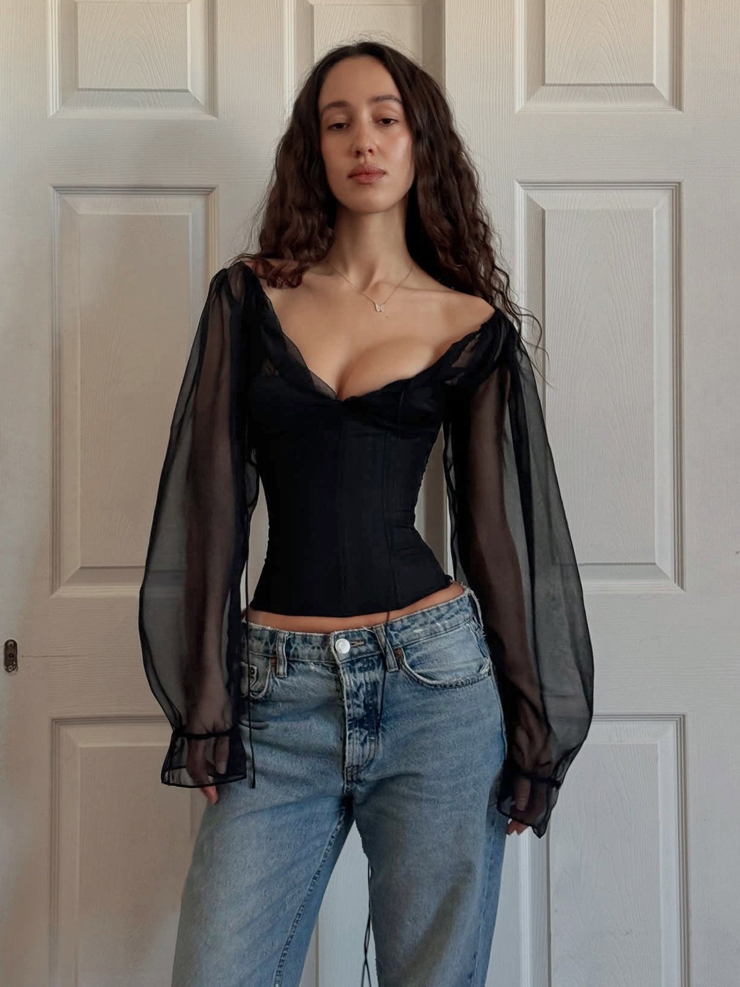 The Aurelia Corset Blouse
