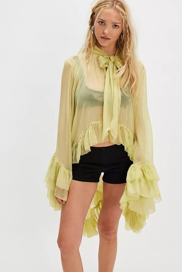 The Genevieve Pussy-Bow Blouse