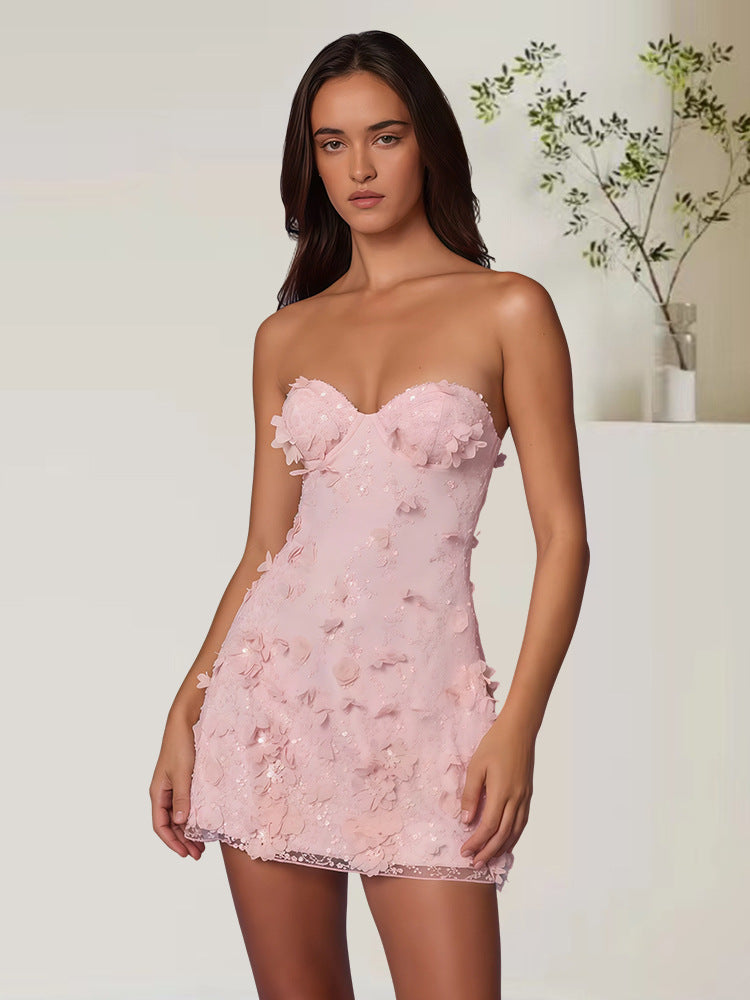 The Callista Guipure Mini